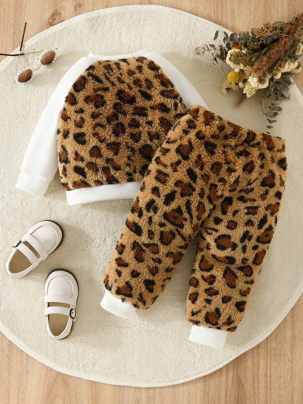 Conjunto Baby Leopardo com Laço ®