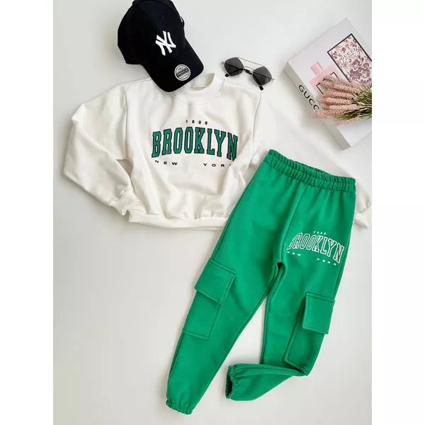 Conjunto Moletom Brooklyn Verde ®